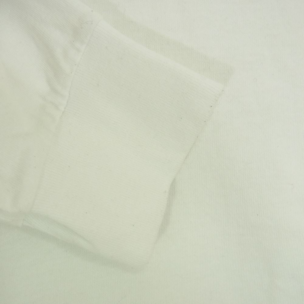 COMOLI コモリ 21SS T01-05004 空紡天竺 クルーネック 長袖 Tシャツ ホワイト系 3【中古】