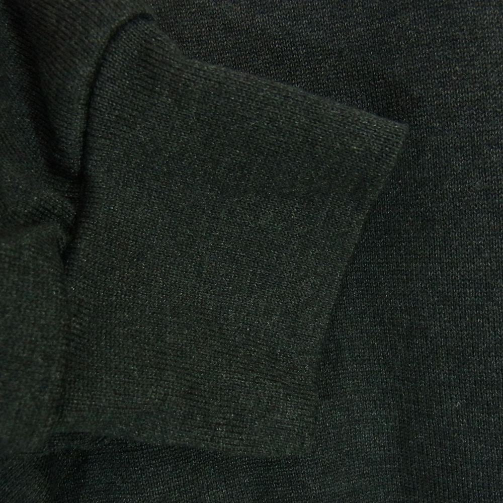 COMOLI コモリ 22SS V01-06007 シルク トラック ニット ジャケット charcoal チャコール チャコール系 3【美品】【中古】