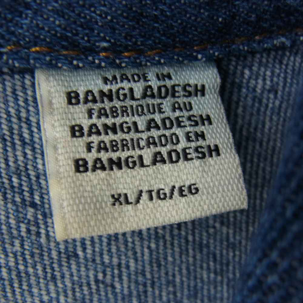 Levi's リーバイス  STAY LOOSE デニム トラッカージャケット ネイビー系 ブルー系 XL【中古】
