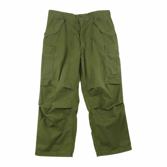 ビンテージ ビンテージ カーゴ パンツ ミリタリー 軍パン カーキ系 M【中古】
