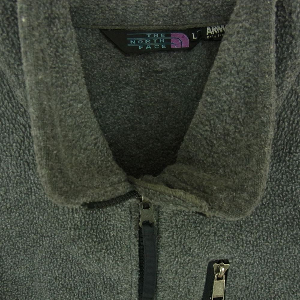 THE NORTH FACE ノースフェイス 90s ARMADILA アルマディラ ジップ フリース ジャケット グレー系 LL【中古】
