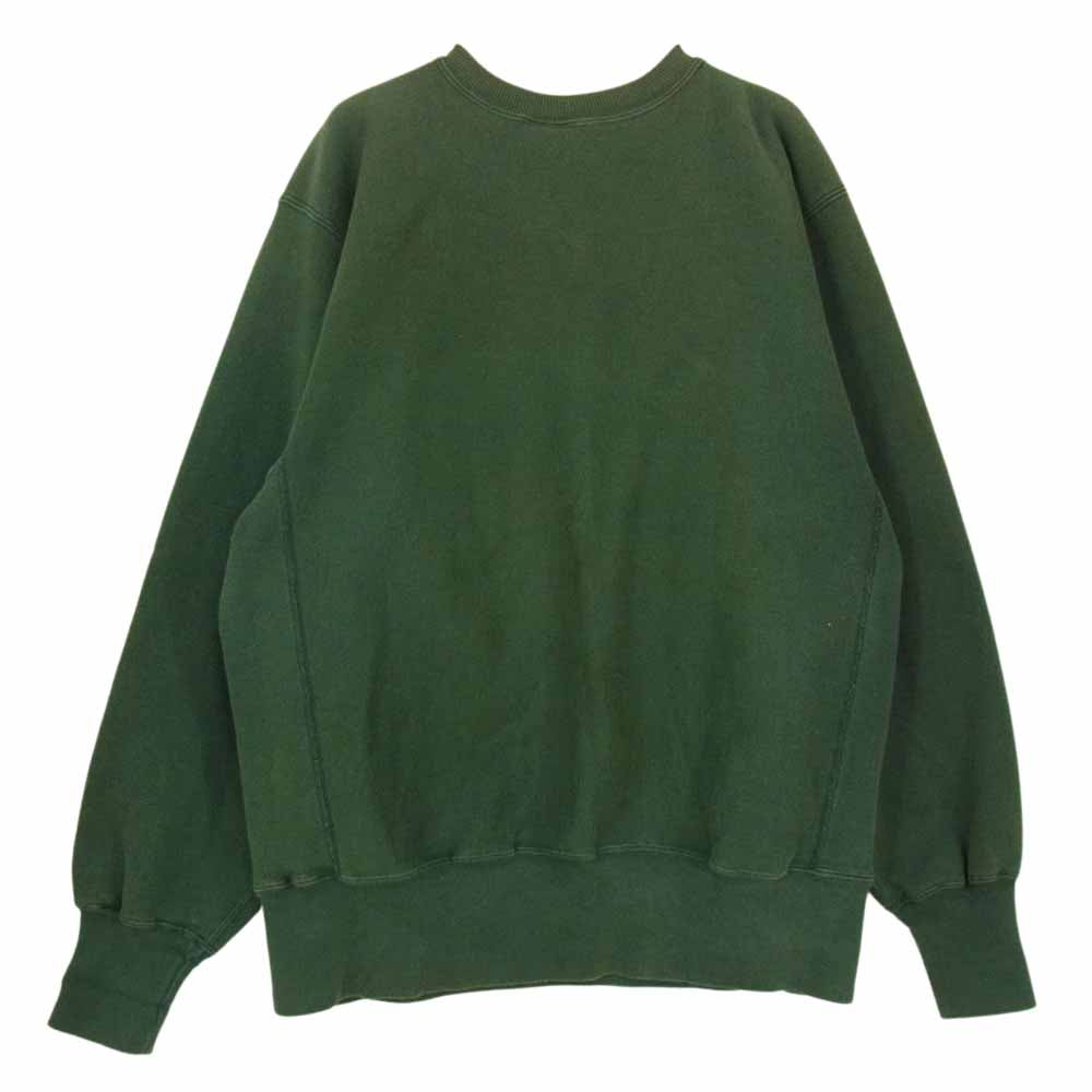 Champion チャンピオン 90s ヴィンテージ リバースウィーブ IOWA スウェット メキシコ製 グリーン系 L【中古】