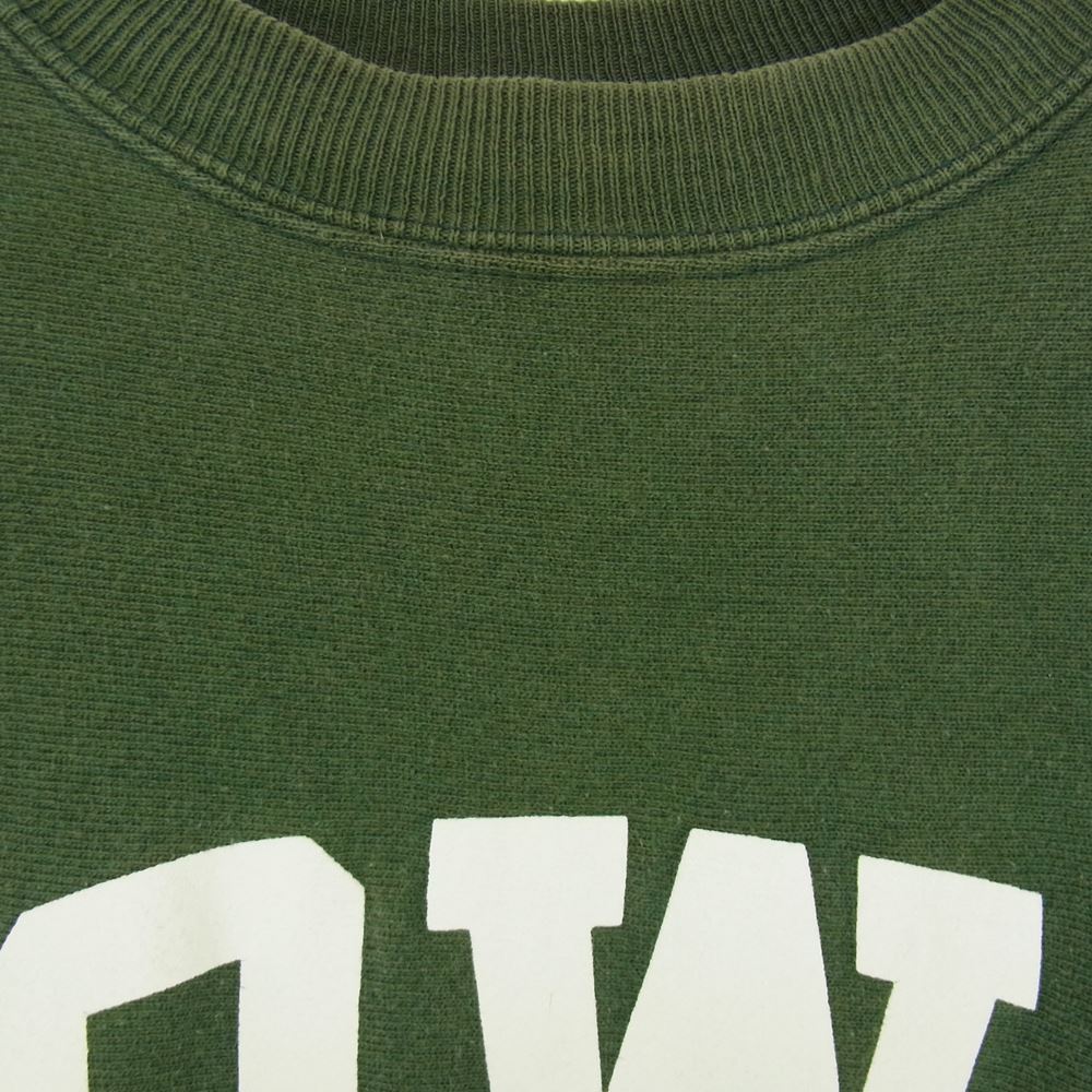 Champion チャンピオン 90s ヴィンテージ リバースウィーブ IOWA スウェット メキシコ製 グリーン系 L【中古】