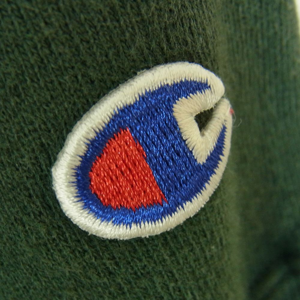 Champion チャンピオン 90s ヴィンテージ リバースウィーブ IOWA スウェット メキシコ製 グリーン系 L【中古】