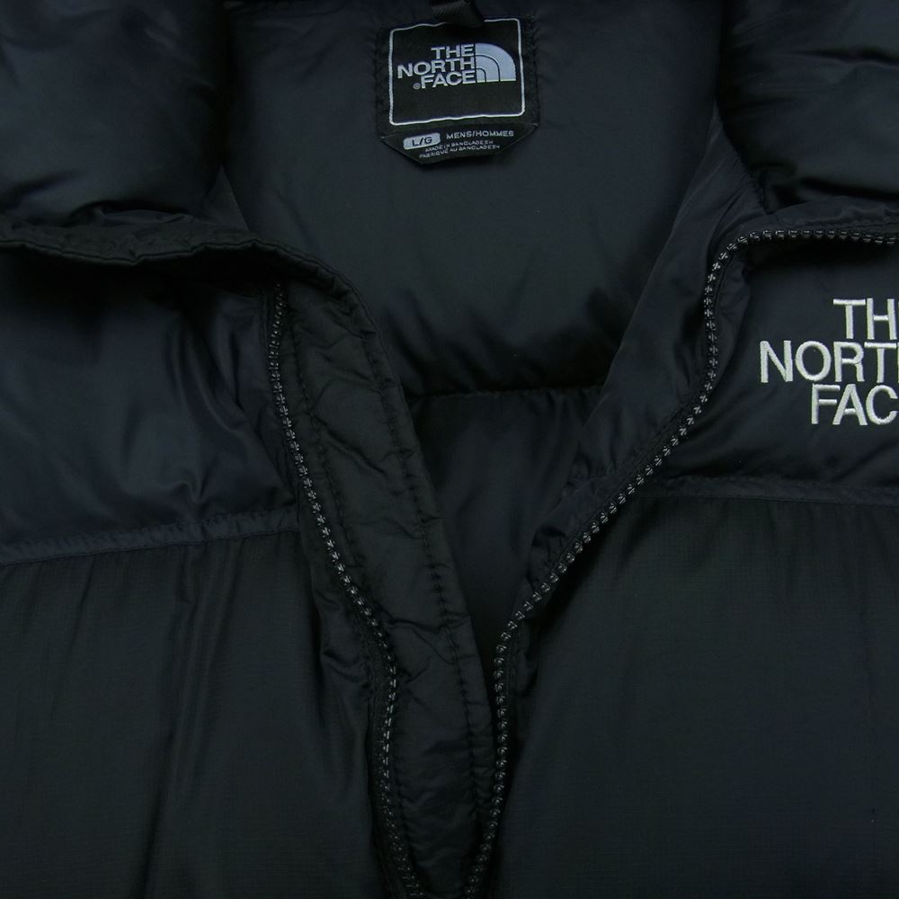 THE NORTH FACE ノースフェイス ND01587 国内正規品 NUPTSE VEST ヌプシ ダウン ベスト ブラック系 L【中古】