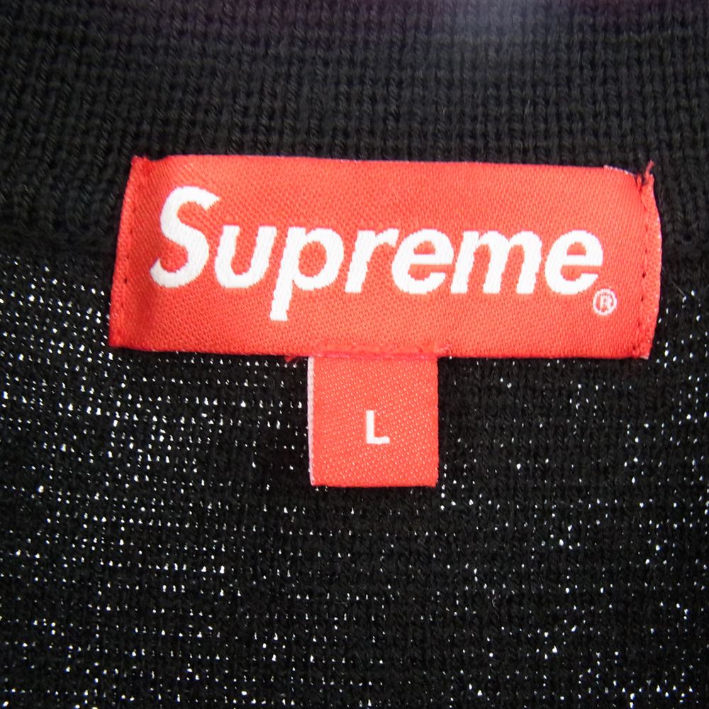 Supreme シュプリーム 19AW Color Blocked Zip Up Sweater カラー ブロック ジップ アップ スウェット ブルー系 L【中古】