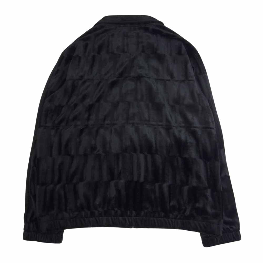 Supreme シュプリーム 21AW Velour Track Jacket ベロア トラック ジャケット ブラック系 L【中古】
