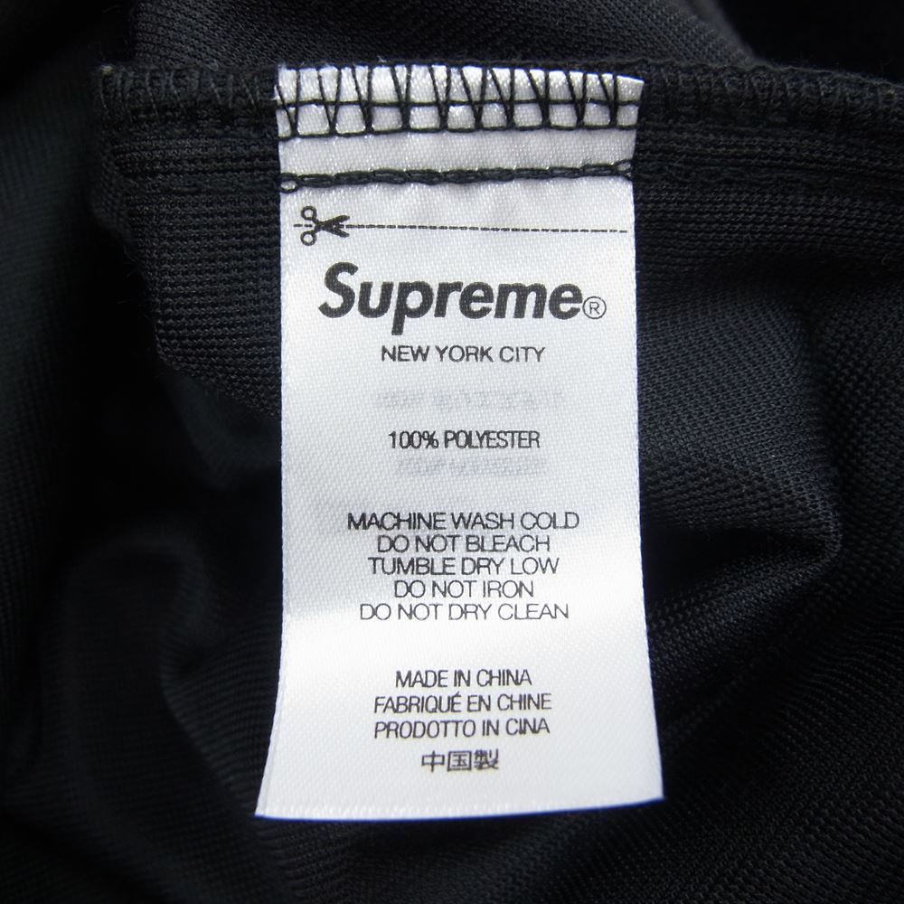Supreme シュプリーム 21AW Velour Track Jacket ベロア トラック ジャケット ブラック系 L【中古】