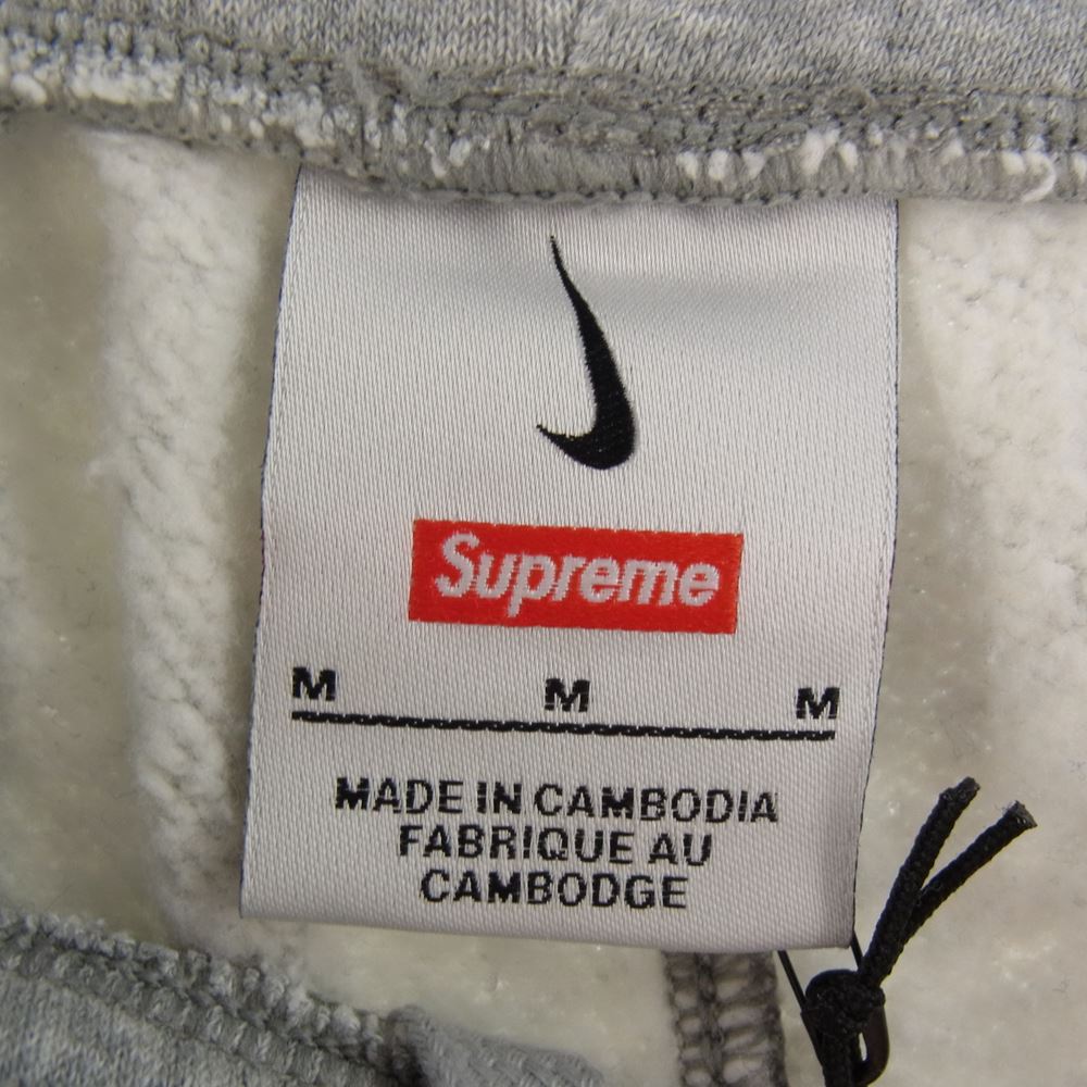 Supreme シュプリーム 22SS × Nike Arc Sweatpant ナイキ アーク ロゴ スウェット パンツ グレー系 M【中古】