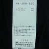 Yohji Yamamoto POUR HOMME ヨウジヤマモトプールオム 20SS HN-J59-500 rear logo print oversized shirt jacket リアロゴ ダブルジップ オーバーサイズ ロング シャツ ジャケット ブラック系 3【中古】