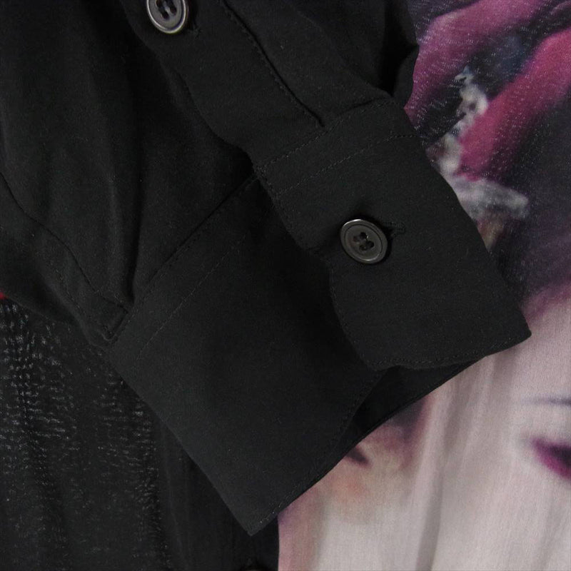 【新品】18AW Yohji Yamamotoブラックスキャンダル ロングシャツ