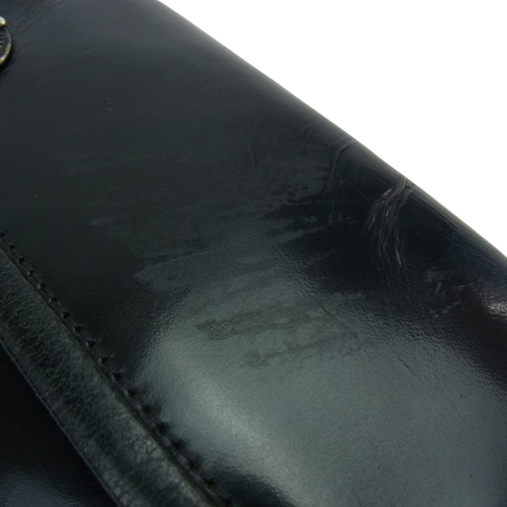 BILL WALL LEATHER ビルウォールレザー コンチョボタン レザー ロングウォレット 長財布 ブラック系【中古】