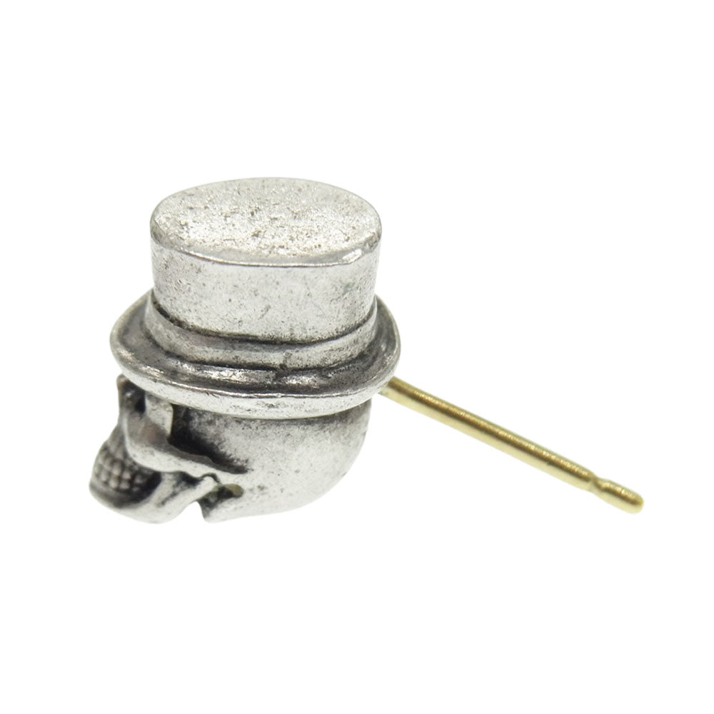 Justin Davis ジャスティンデイビス SEJ291 2 MAD HATTER マッドハッター スカル ピアス シルバー系【中古】