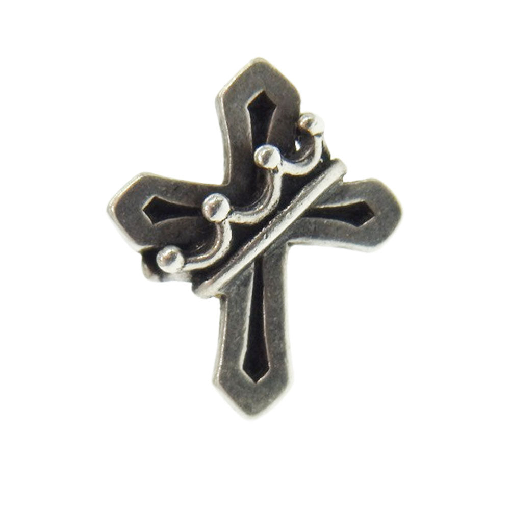 Justin Davis ジャスティンデイビス SEJ843 2 DINKY CROSS クロス ピアス シルバー系【中古】