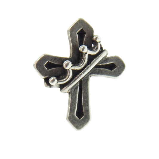 Justin Davis ジャスティンデイビス SEJ843 2 DINKY CROSS クロス ピアス シルバー系【中古】