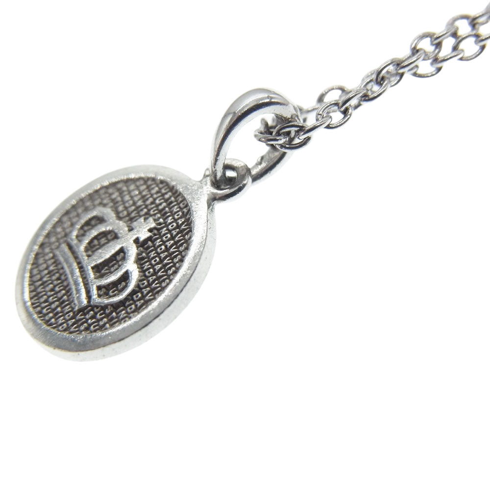 Justin Davis ジャスティンデイビス クラウン サークル チャーム ネックレス シルバー系【中古】