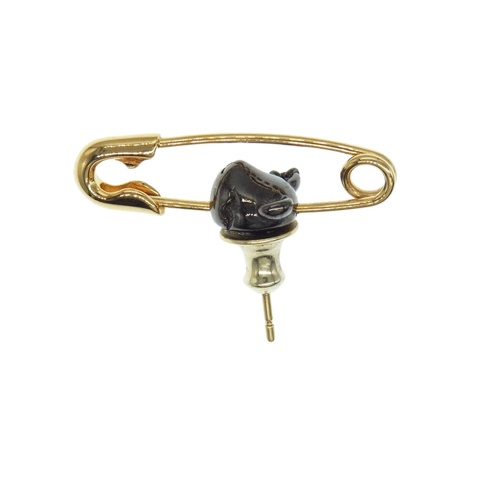 Justin Davis ジャスティンデイビス SEJ866 11 SICK BOY SAFETY PIN シックボーイ セーフティピン ピアス ゴールド系【中古】