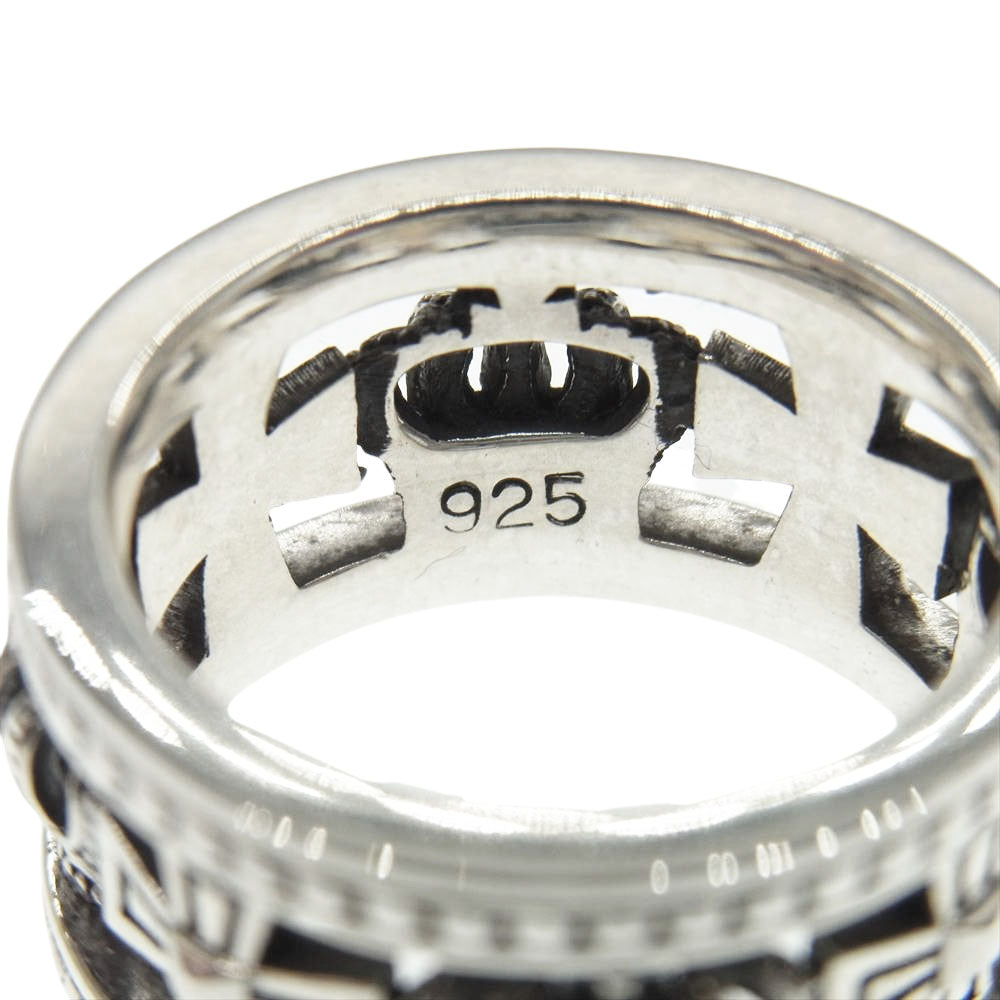 Justin Davis ジャスティンデイビス SRJ175 MEDIEVAL WEDDING BAND メディバル ウェディングバンド リング シルバー系【中古】