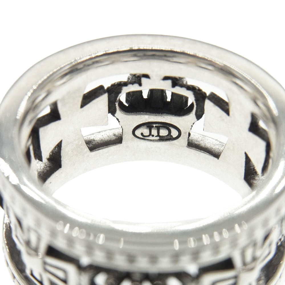 Justin Davis ジャスティンデイビス SRJ175 MEDIEVAL WEDDING BAND メディバル ウェディングバンド リング シルバー系【中古】