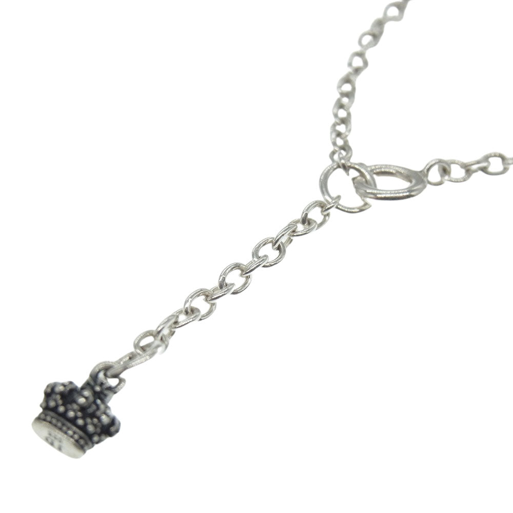 Justin Davis ジャスティンデイビス クロスクラウン ブレスレット シルバー系【中古】