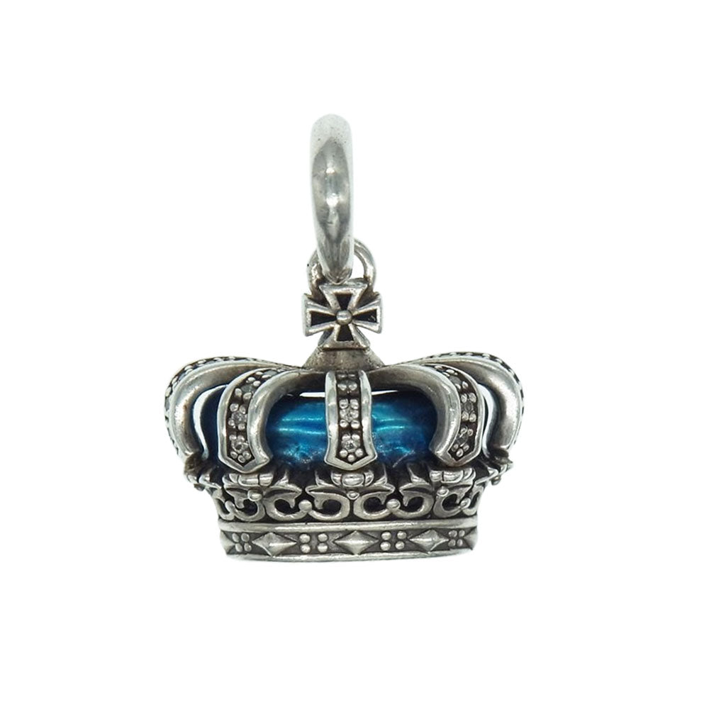 Justin Davis ジャスティンデイビス SPJ663 BETH クラウン ペンダント シルバー系【中古】