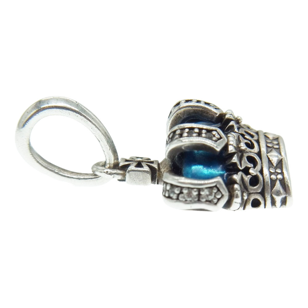 Justin Davis ジャスティンデイビス SPJ663 BETH クラウン ペンダント シルバー系【中古】