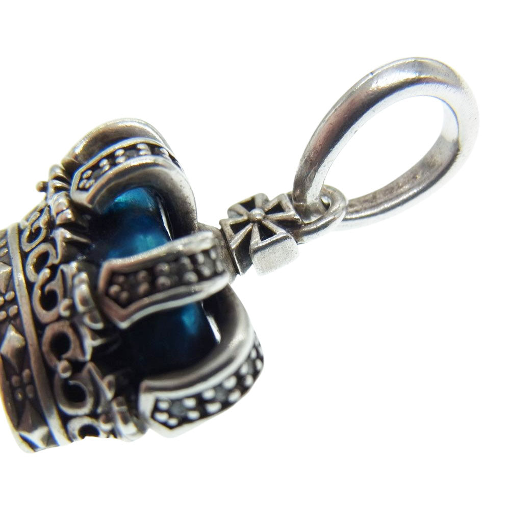 Justin Davis ジャスティンデイビス SPJ663 BETH クラウン ペンダント シルバー系【中古】