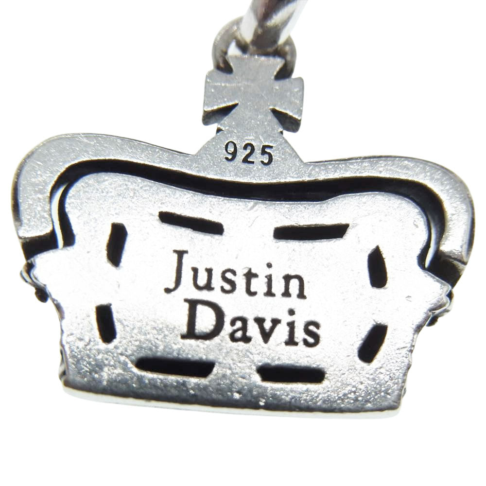 Justin Davis ジャスティンデイビス SPJ663 BETH クラウン ペンダント シルバー系【中古】