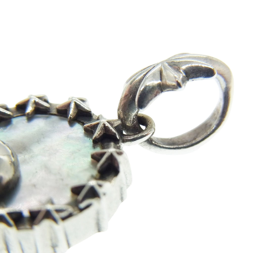 Justin Davis ジャスティンデイビス SPJ458 LOURDES マリア スカル ペンダント シルバー系【中古】