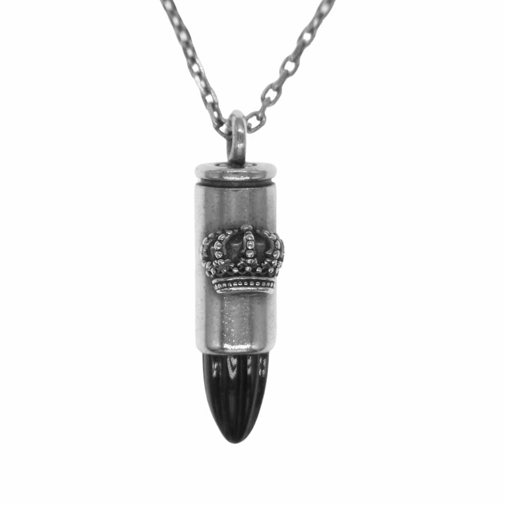 Justin Davis ジャスティンデイビス SNJ427 Jewel Bullet Necklace	クラウン バレット ネックレス【中古】