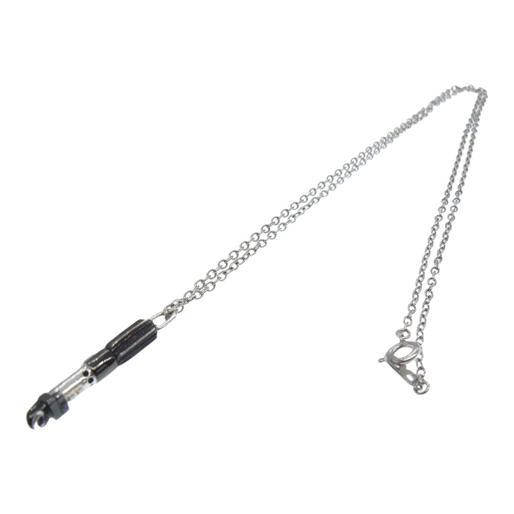 Justin Davis ジャスティンデイビス Darth Vader Lightsaber Necklace STAR WARS スターウォーズ  ダースベイダー ライトセーバー ネックレス シルバー系 ブラック系 レッド系【中古】