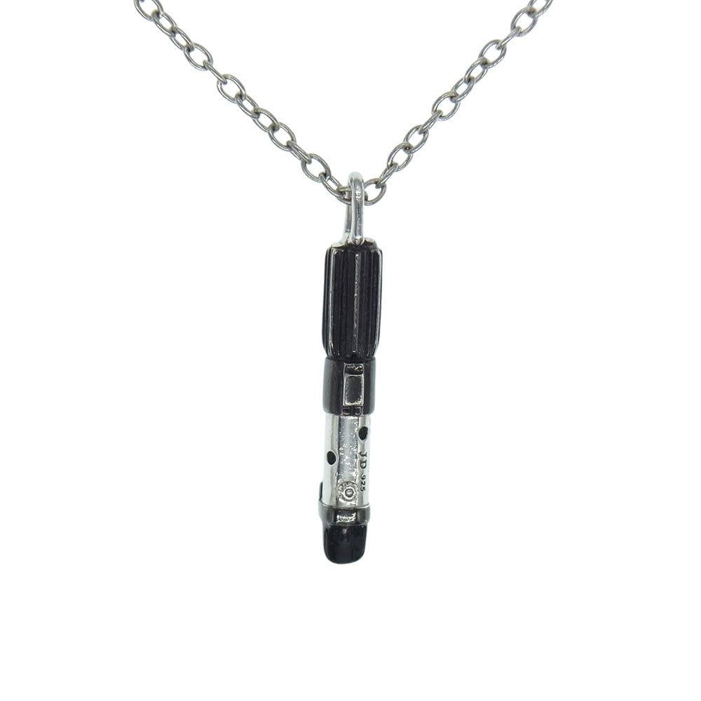 Justin Davis ジャスティンデイビス Darth Vader Lightsaber Necklace STAR WARS スターウォーズ  ダースベイダー ライトセーバー ネックレス シルバー系 ブラック系 レッド系【中古】