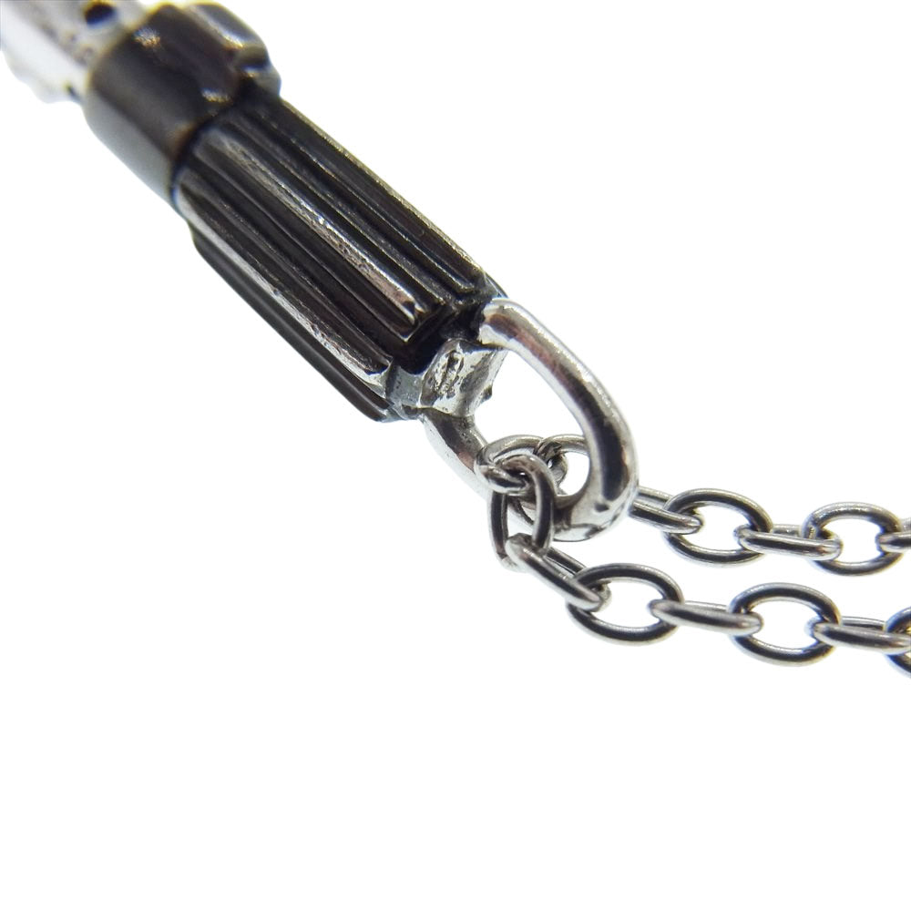 Justin Davis ジャスティンデイビス Darth Vader Lightsaber Necklace STAR WARS スターウォーズ  ダースベイダー ライトセーバー ネックレス シルバー系 ブラック系 レッド系【中古】