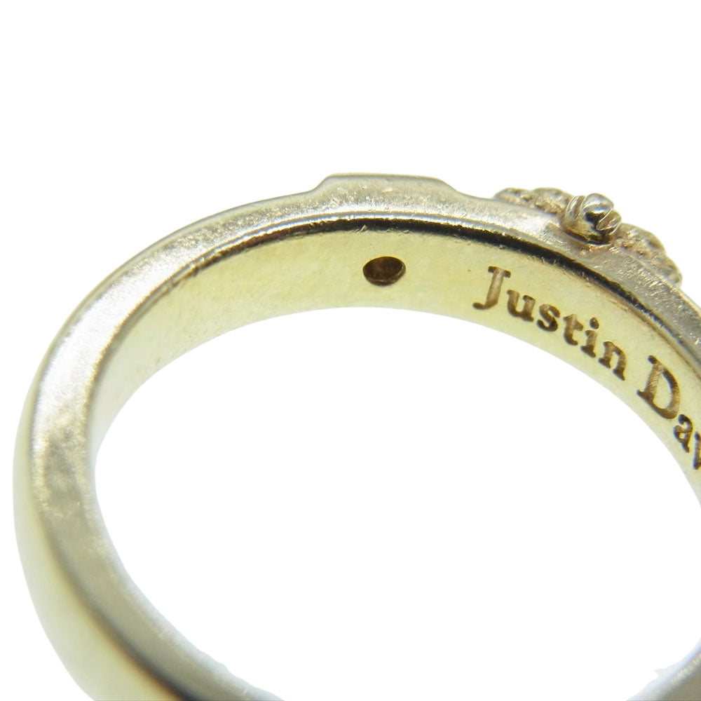 Justin Davis ジャスティンデイビス SRJ773A Chelsea Ring チェルシーリング ゴールドコーティング ゴールド系【中古】