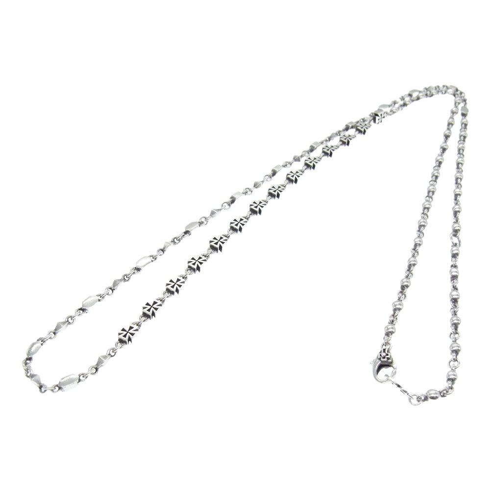 Justin Davis ジャスティンデイビス SNJ805 FRAGMENT CROWN クラウン チェーン シルバー系【中古】