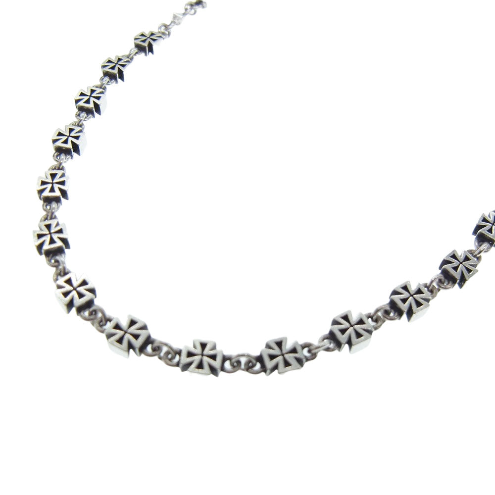 Justin Davis ジャスティンデイビス SNJ805 FRAGMENT CROWN クラウン チェーン シルバー系【中古】