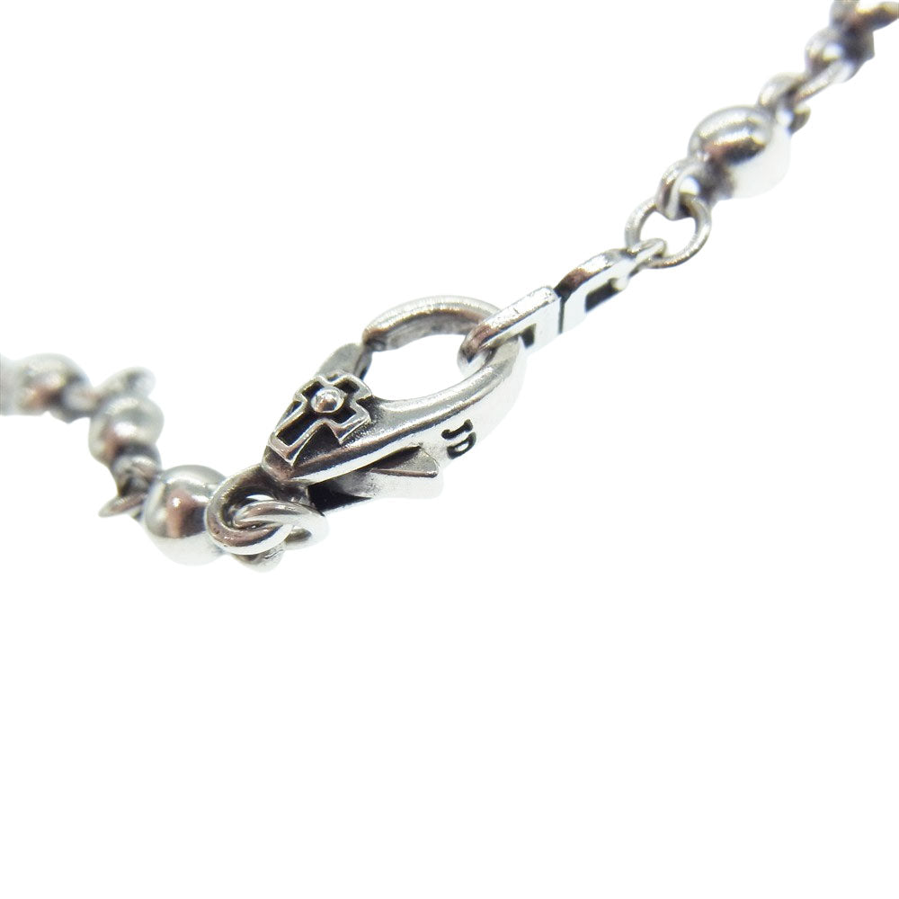 Justin Davis ジャスティンデイビス SNJ805 FRAGMENT CROWN クラウン チェーン シルバー系【中古】