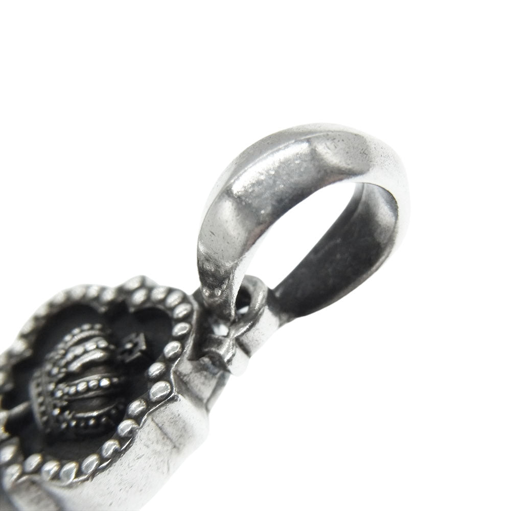 Justin Davis ジャスティンデイビス SPJ835 BRAVE CROSS クロス ペンダント シルバー系【中古】