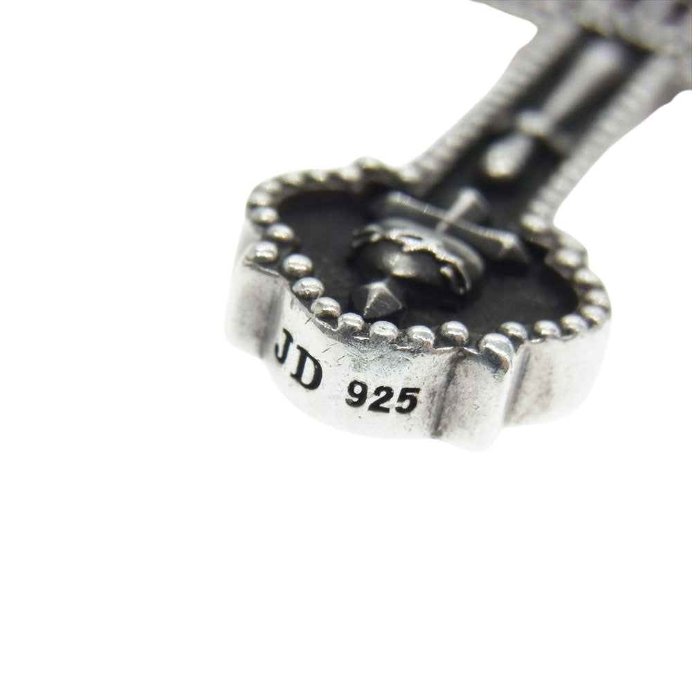 Justin Davis ジャスティンデイビス SPJ835 BRAVE CROSS クロス ペンダント シルバー系【中古】