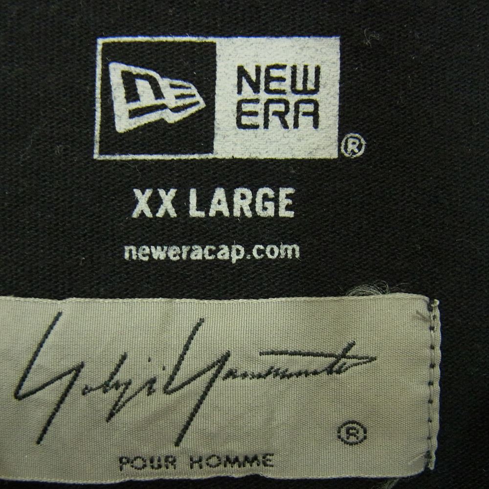 Yohji Yamamoto POUR HOMME ヨウジヤマモトプールオム HN-T99-083 New Era YY Signature LOGO Long sleeve T-shirt ニューエラ シグネチャー 袖ロゴ 長袖 Tシャツ カットソー ブラック系 6【中古】