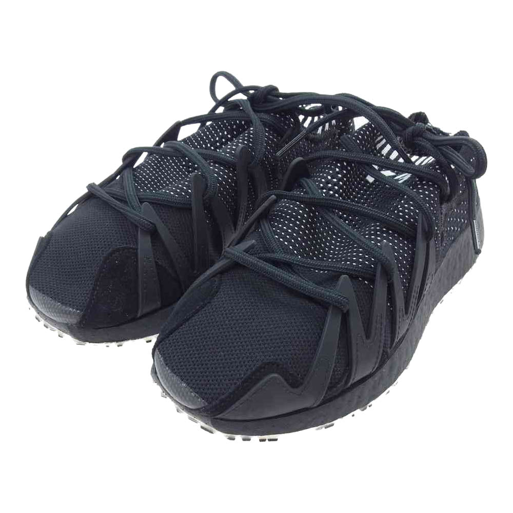 Yohji Yamamoto ヨウジヤマモト Y-3 ワイスリー EF2562 RAITO RACER ライトレーサー ローカット スニーカー ブラック系 26cm【美品】【中古】