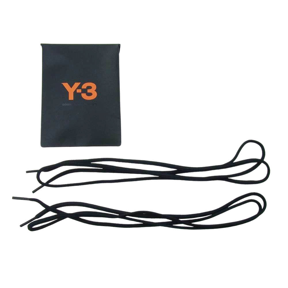 Yohji Yamamoto ヨウジヤマモト Y-3 ワイスリー EF2562 RAITO RACER ライトレーサー ローカット スニーカー ブラック系 26cm【美品】【中古】