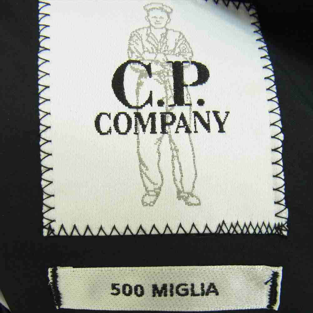 C.P.Company シーピーカンパニー 12CMOW098A GORE TEX 3L INFINIUM LA 500 MIGLIA JAC ゴアテックス インフィニウム 切替 ジャケット ブラック系 サイズ表記無【中古】