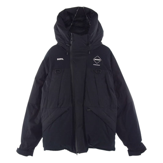 F.C.R.B. エフシーアールビー 20AW FCRB-202037 DOWN BENCH PARKA  ダウン ベンチ パーカー ダウン ジャケット ブラック系 M【美品】【中古】