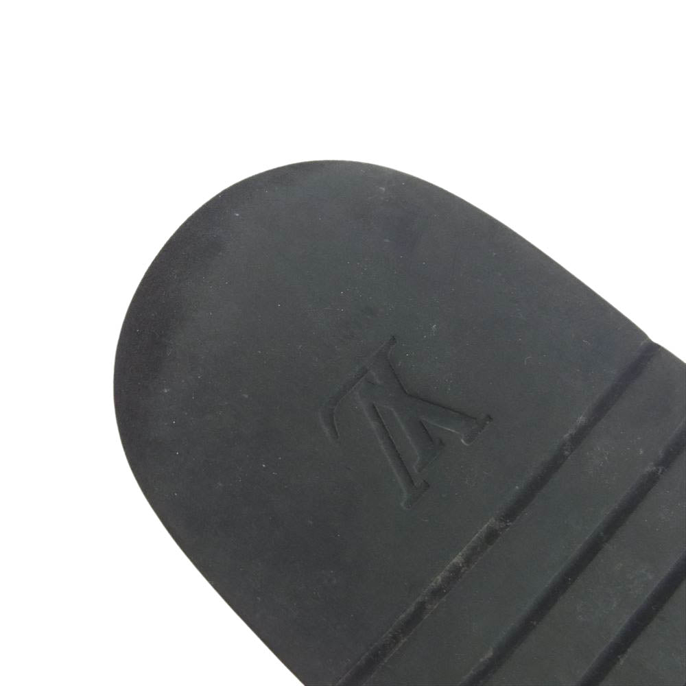 LOUIS VUITTON ルイ・ヴィトン x NBA NBA MIAMI MULE マイアミ ミュール サンダル ブラック系【中古】