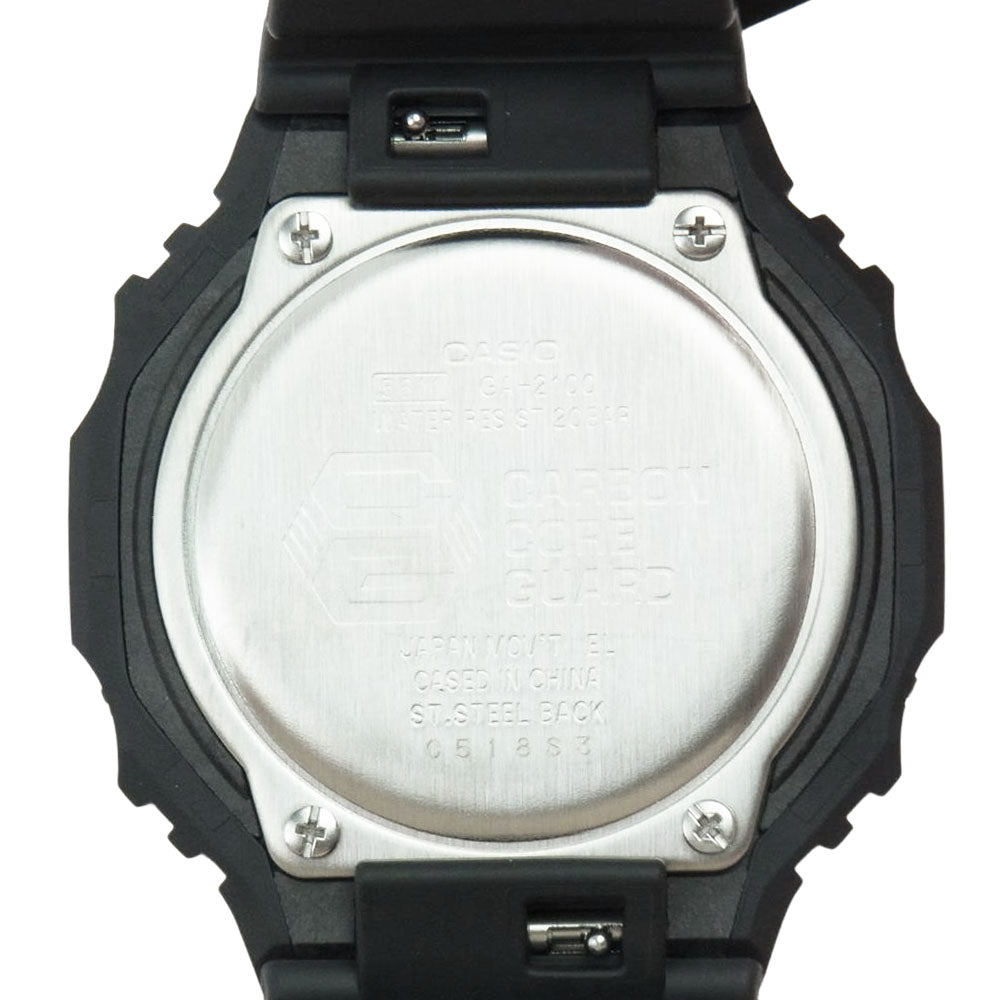 G-SHOCK ジーショック GA-2100-1A1JF カーボンコアガード デジアナ リストウォッチ ダークグレー系【新古品】【未使用】【中古】