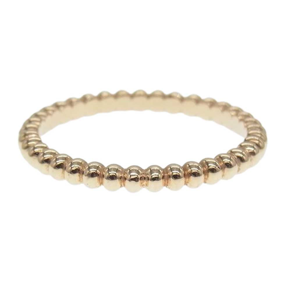 Van Cleef & Arpels ヴァンクリーフ＆アーペル 750PG K18 ペルレ リング ゴールド系【美品】【中古】