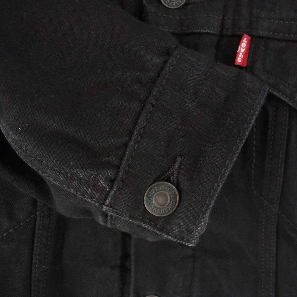 Levi's リーバイス 705980032 シェルパ トラッカー ジャケット  ブラックリンス ブラック系 S【中古】