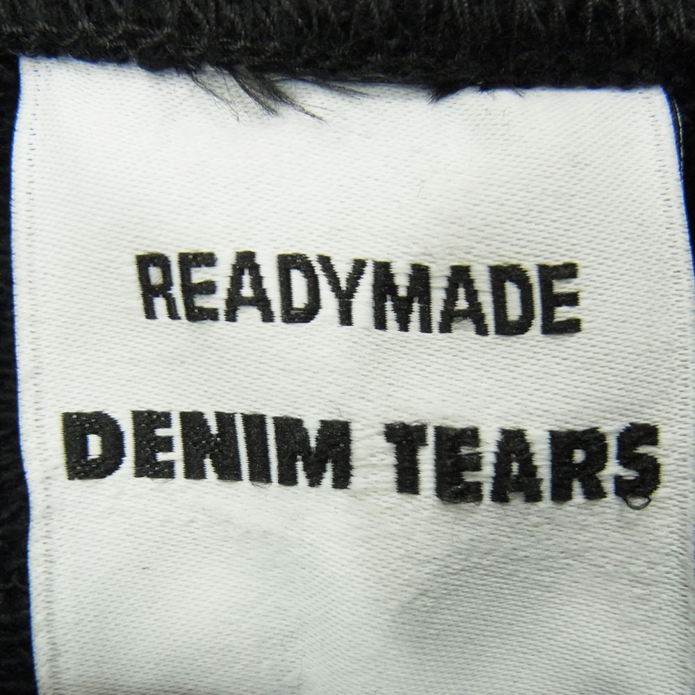 READY MADE レディメイド RE-DT-BK-00-00-10 DENIM TEARS デニムティアーズ CTN WREATH HOODIE WMN フーディー パーカー ブラック ブラック系 L【美品】【中古】