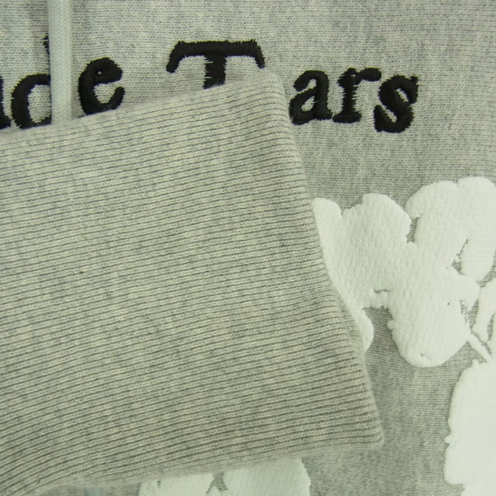 READY MADE レディメイド RE-DT-GY-00-00-08  DENIM TEARS デニムティアーズ COTTON WREATH HOODIE フーディー パーカー グレー グレー系 L【美品】【中古】
